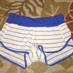 Lulu lemon running shorts